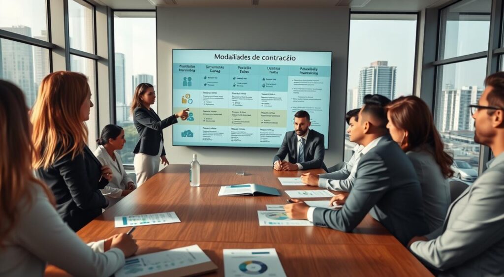 modalidades contratação modalidades contratação