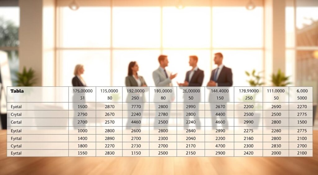 faixa etária tabela